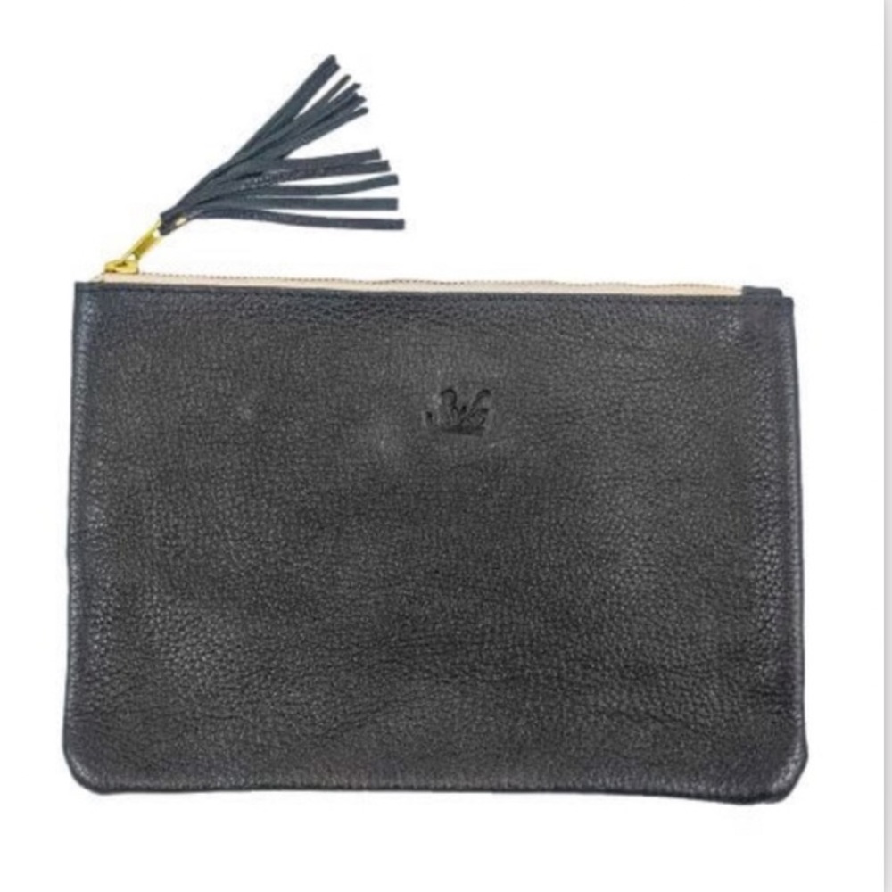 NWT Sseko Tassel Clutch in Black - Picture 3 of 4